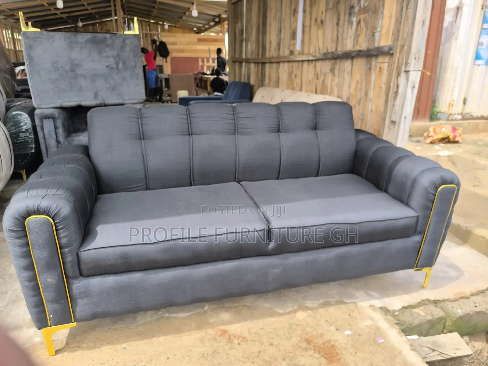 3 in 1 Black Sofa Quick Sell