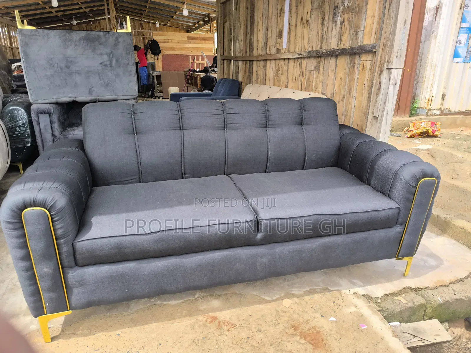 3 in 1 Black Sofa Quick Sell