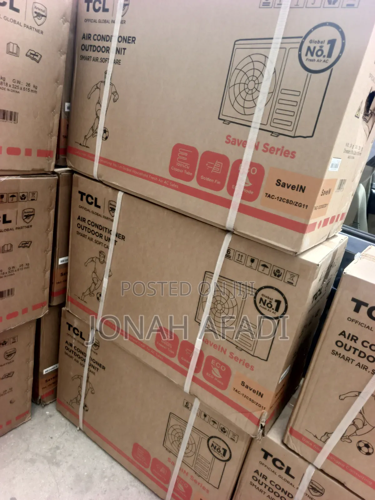 Tcl Air Conditioner 1.5 Hp R410 Gas Ac