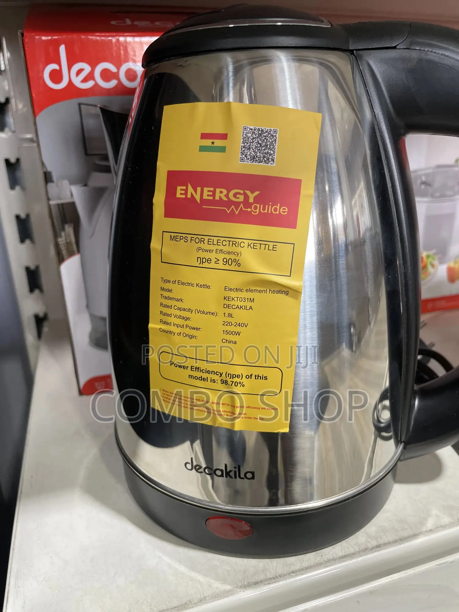 1.8l Electric Stainless Steel Kettle