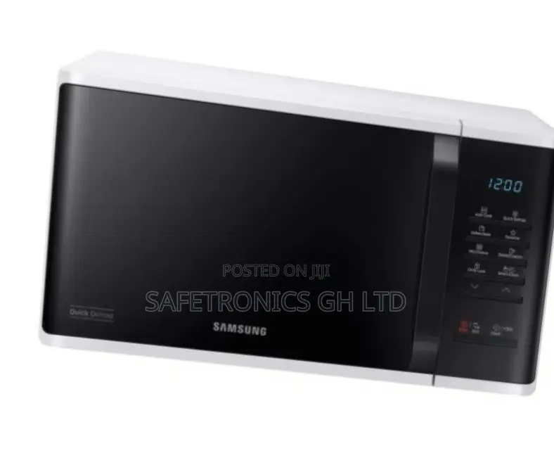 Ultra Modern Samsung 23l Ms23k3513aw/Sg Solo Microwave - White