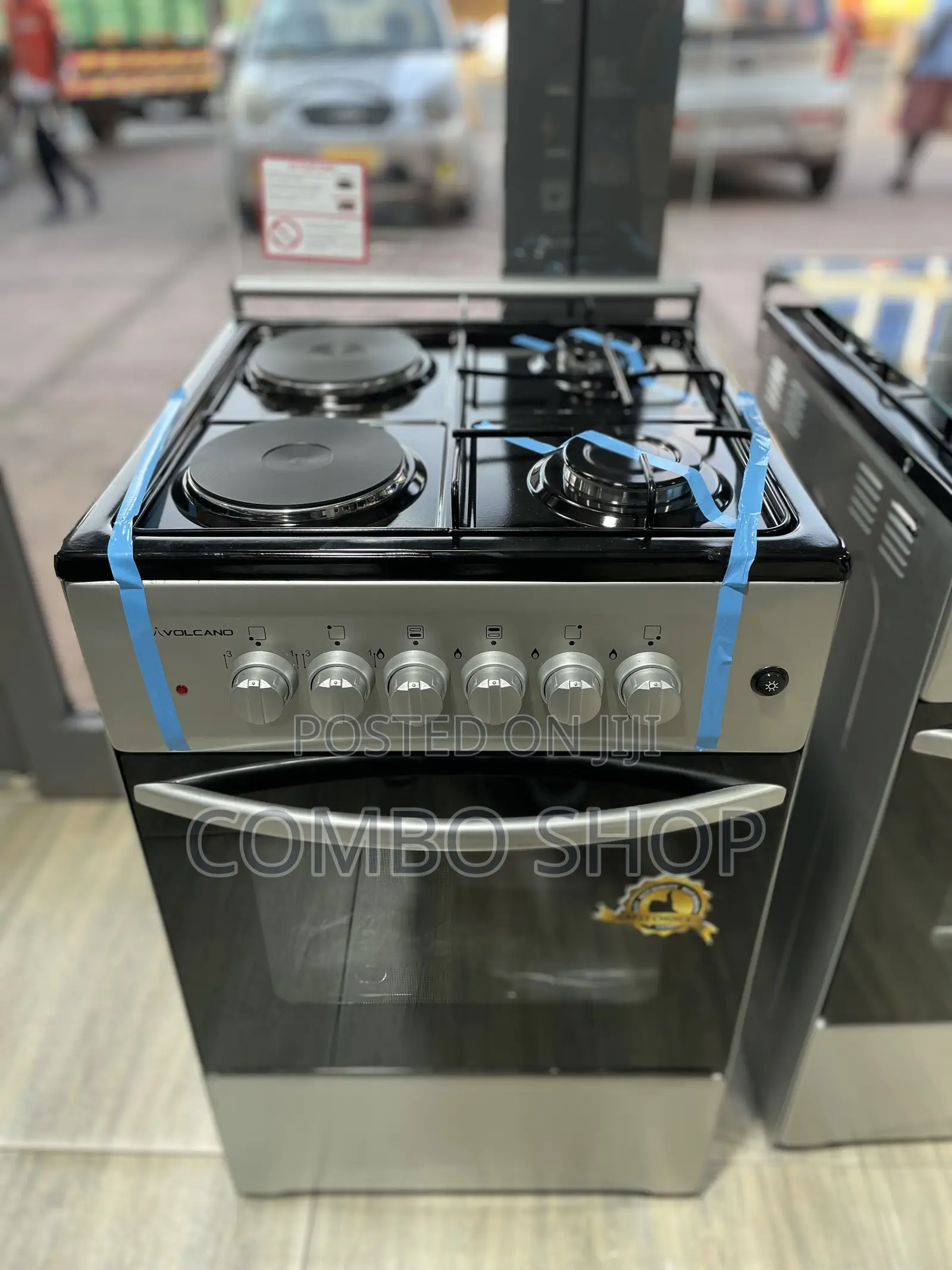 50*50 Cooking Stove ( 2 Burners With 2 Electric)