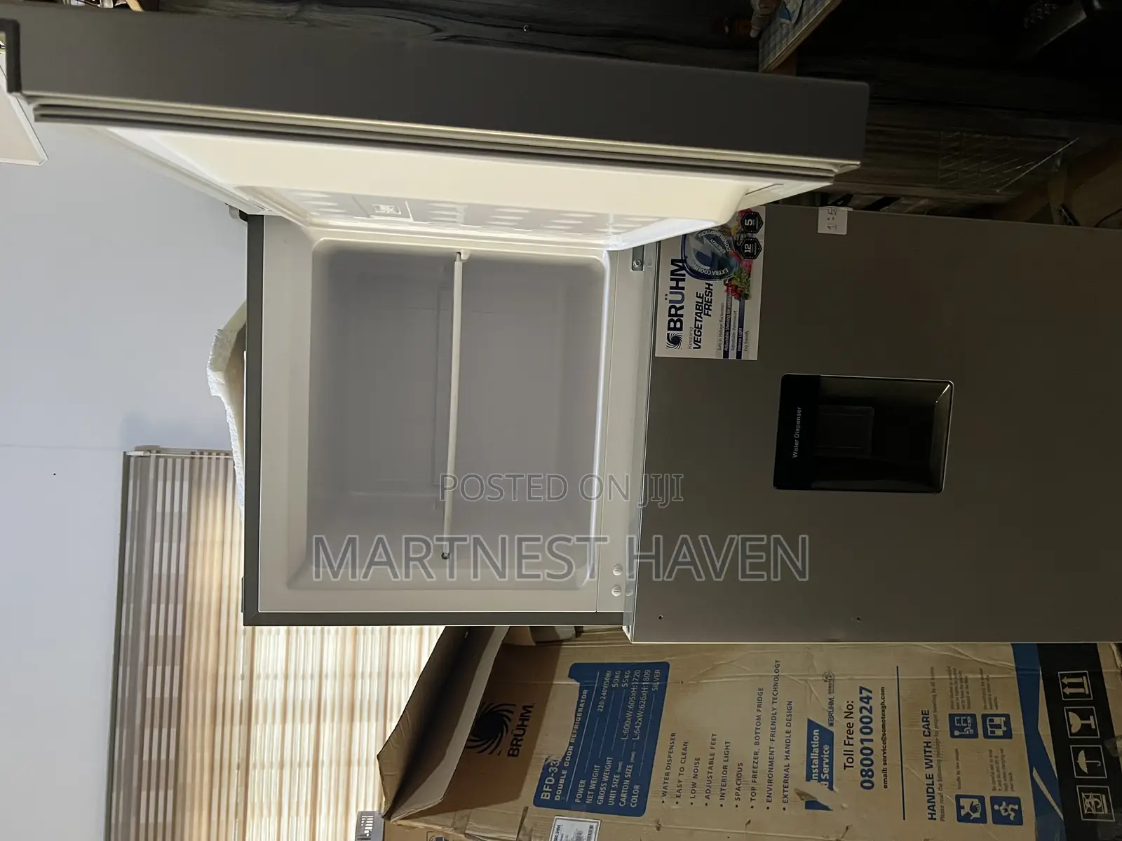 BFD-330md Bruhm Refrigerator. 311litres