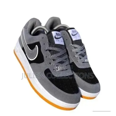 Nike Air Force Grey Black N White
