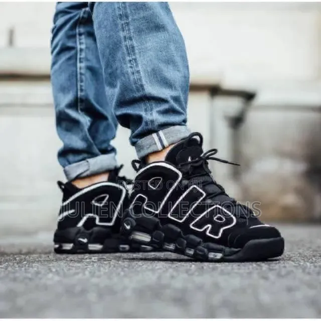 Nike Air More Uptempo Blackwhite