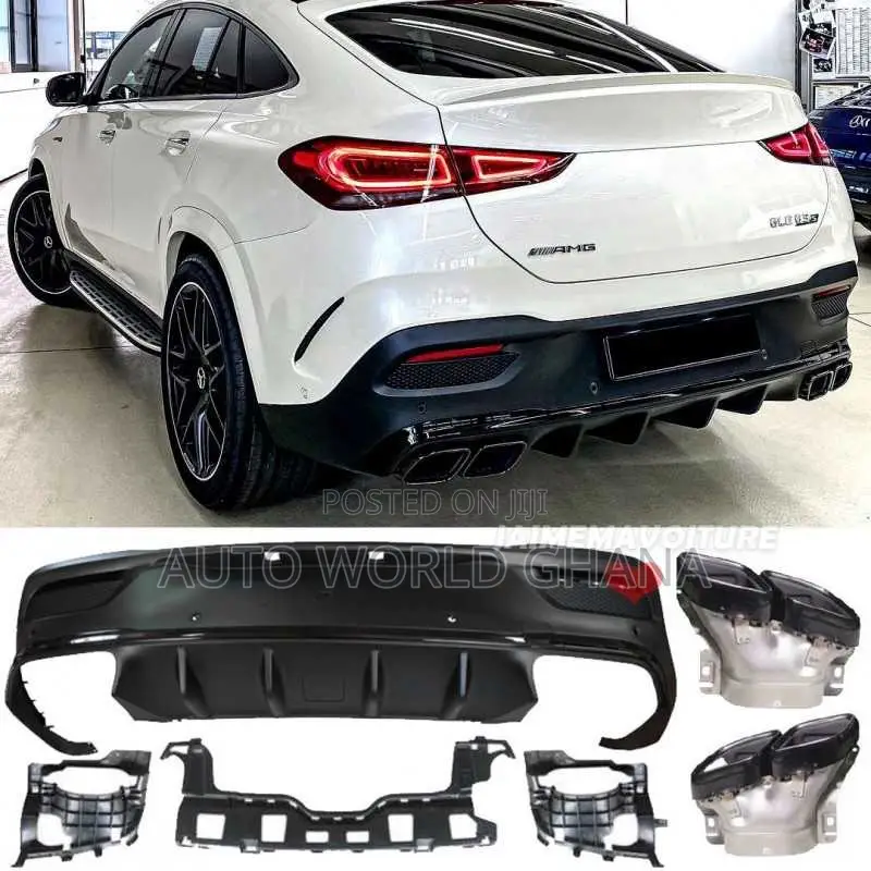 Gle W118 Mercedes Benz Gle 53 63 Rear Bumper Diffuser With Quad Tips
