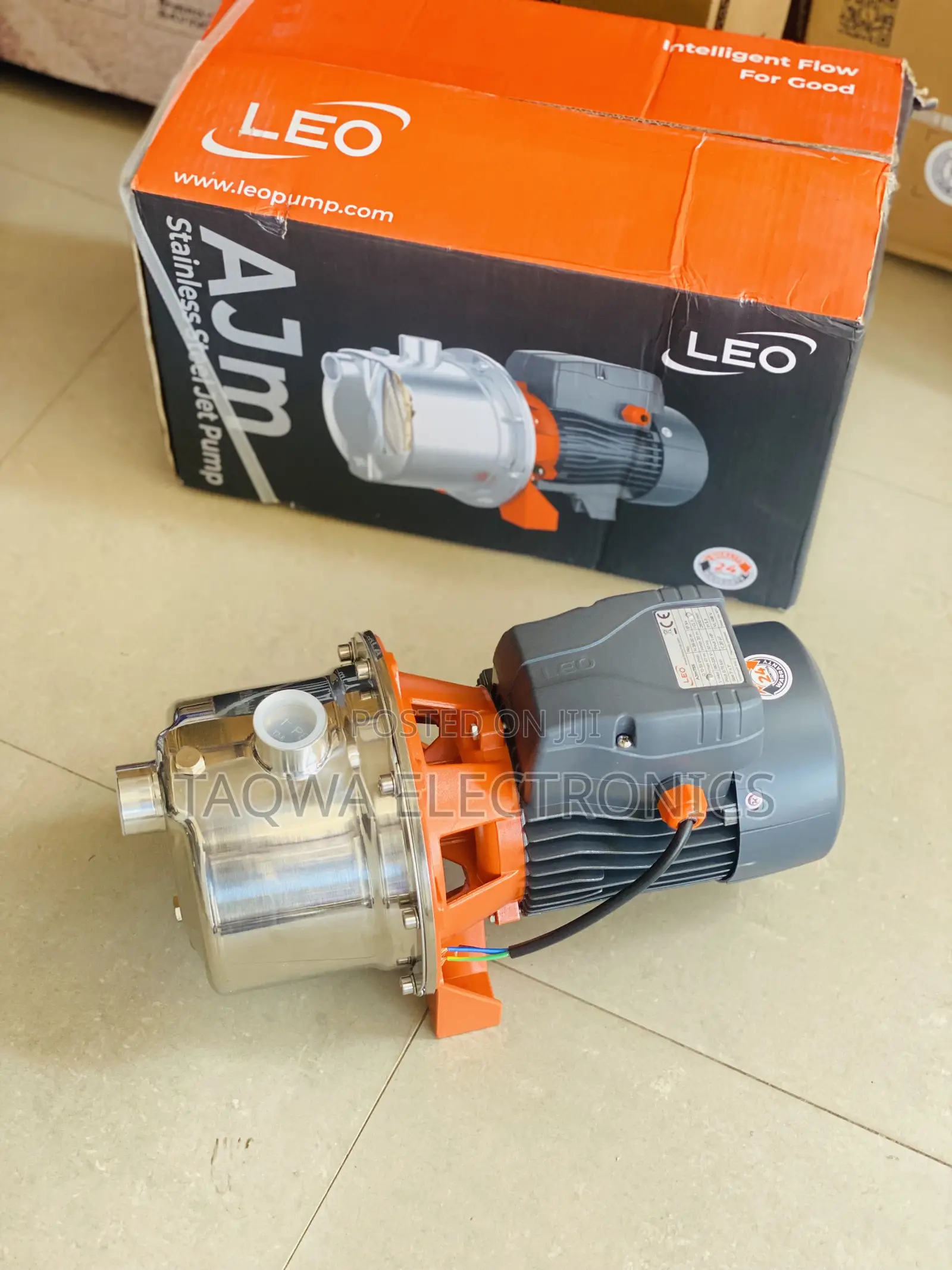 Upto 55l/Min Leo Stainless Water Pump