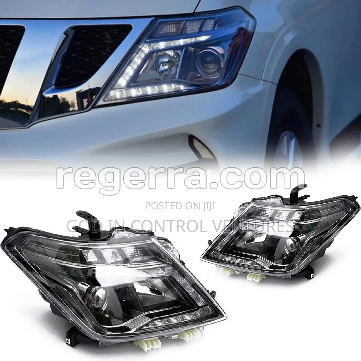 Nissan Patrol 2012 Headlight Pair Led