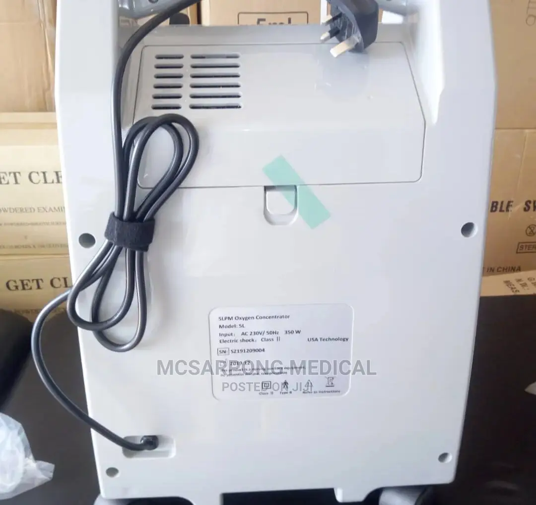 5 Litres Oxygen Concentrator Machine (USA Technology Brand)