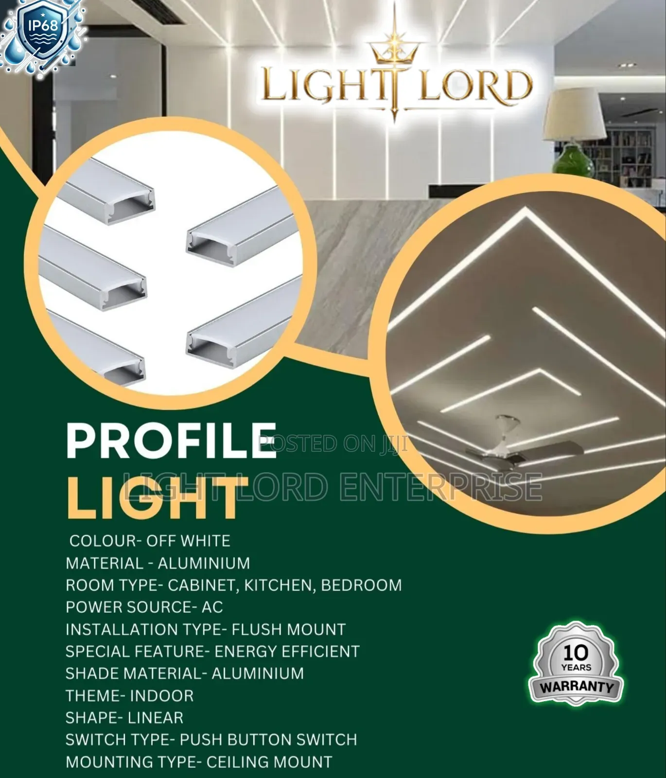 Conduct Aluminum Profile Channel