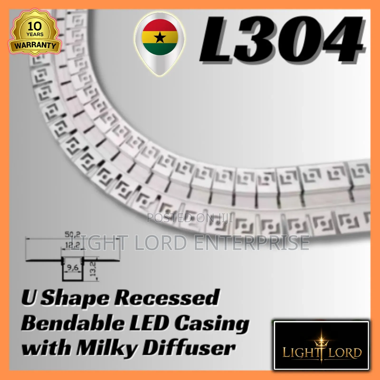 L304 Bendable Aluminum Profile Channel