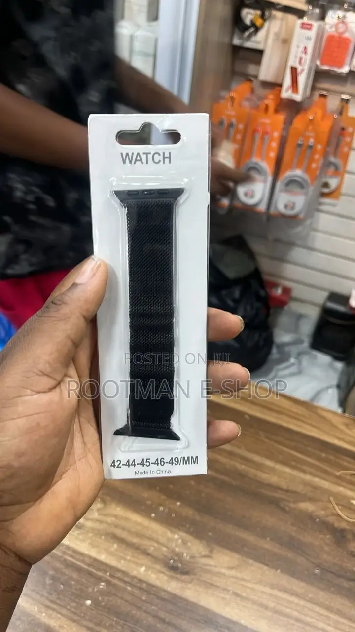 Stainless Steel Milanese Loop for Apple Watch Bands 46,44,45,49mm