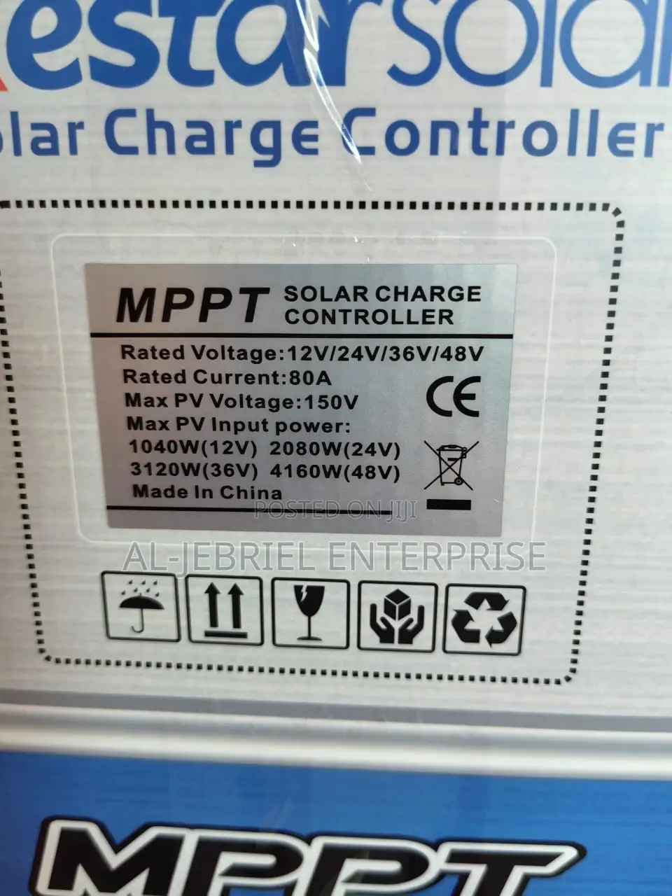 Solar Charge Controller 80amps (Mppt)