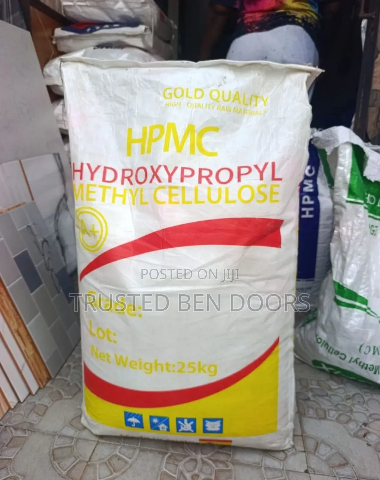 HPMC for Tiles and Tiling Works 25kg (Made in Spain)
