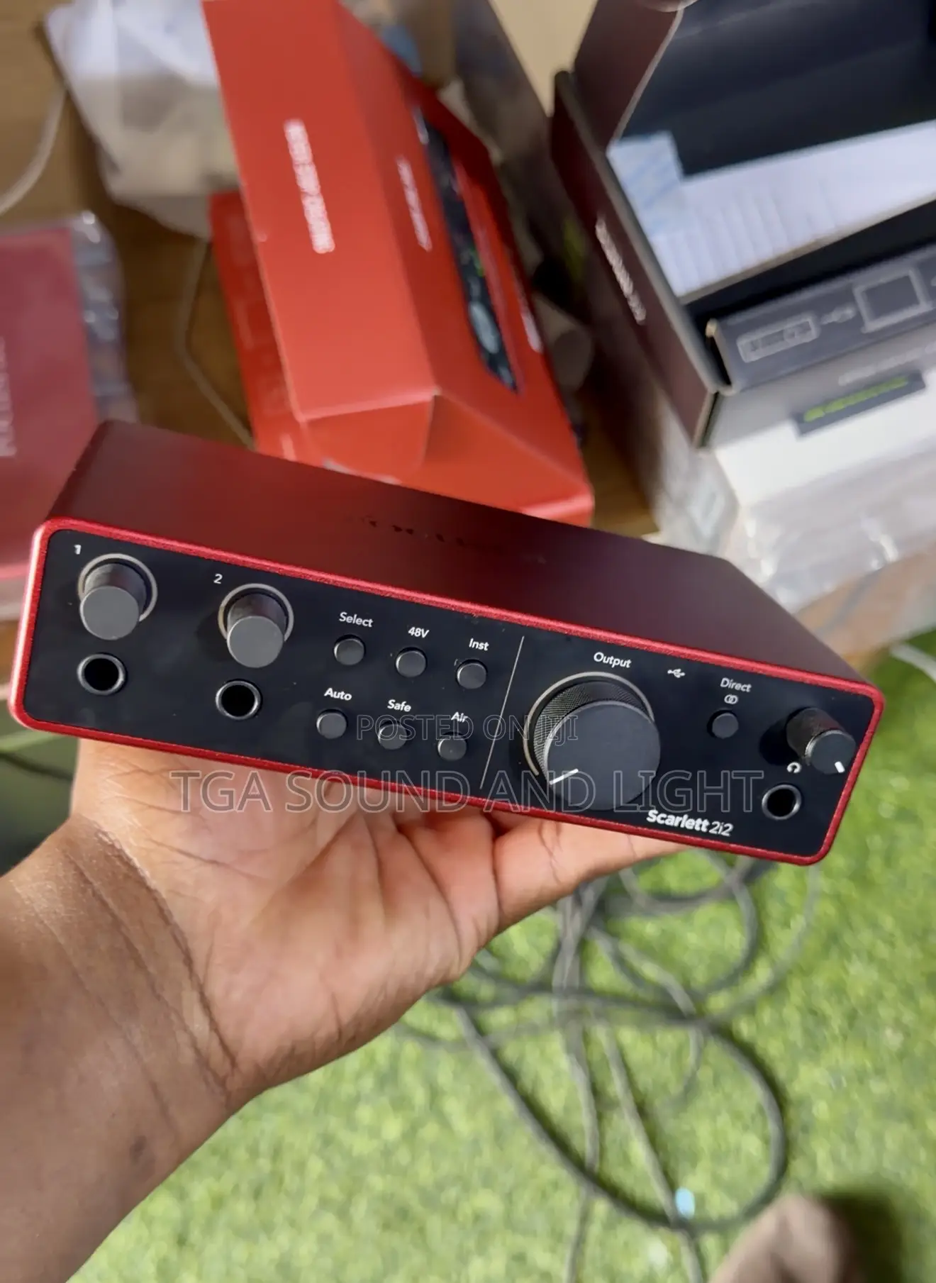 Focusrite 2i2 4th Generation Audio Interface