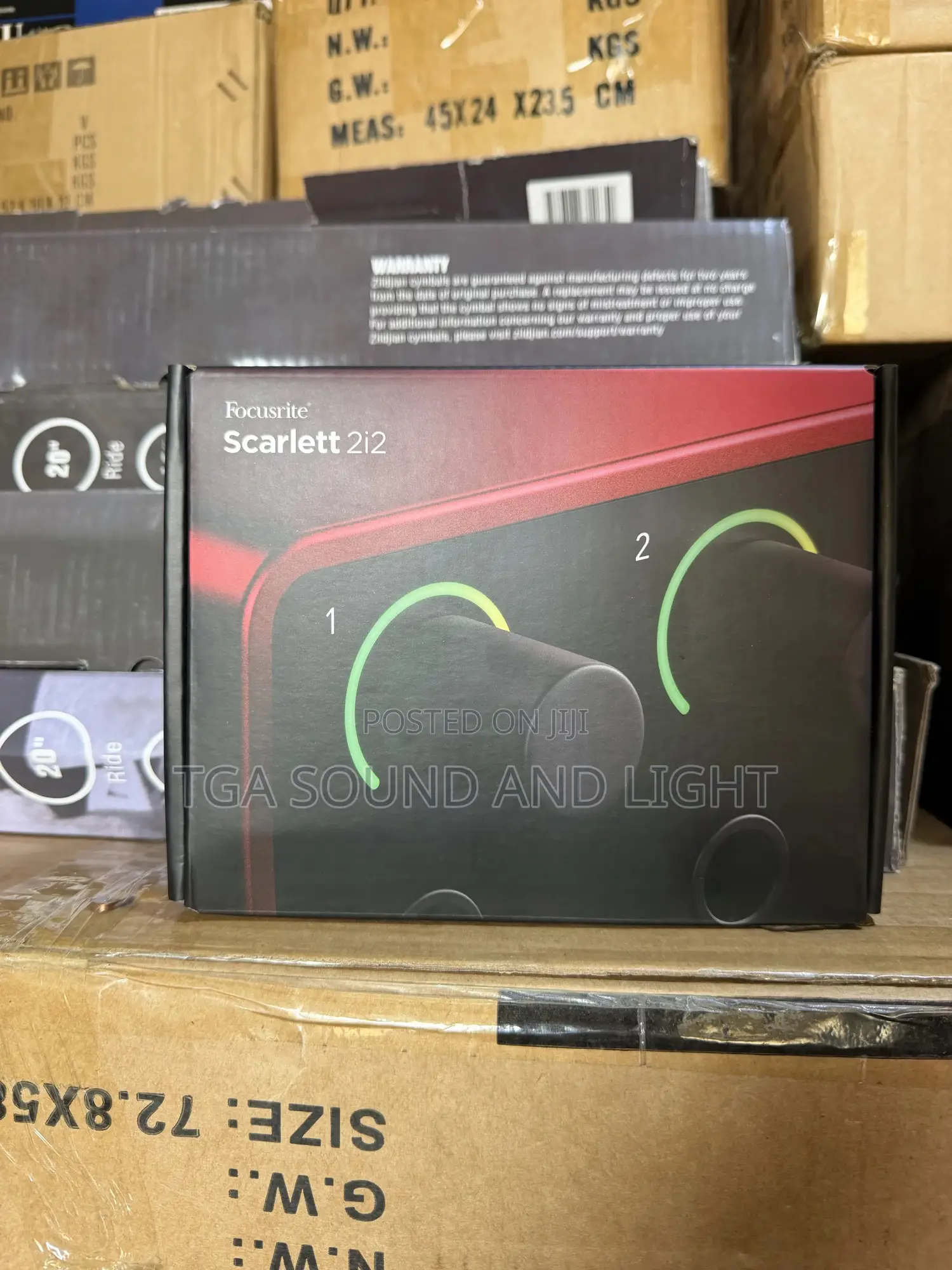 Focusrite 2i2 4th Generation Audio Interface