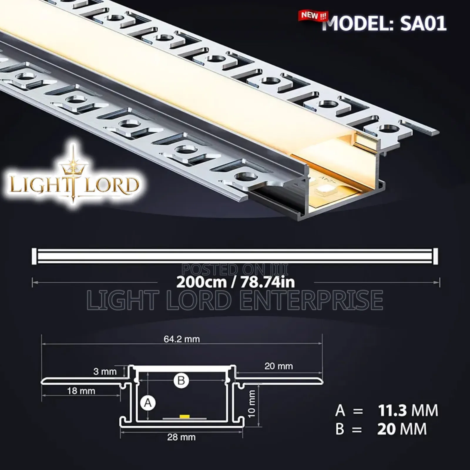 Enlet Aluminum Profile Channel