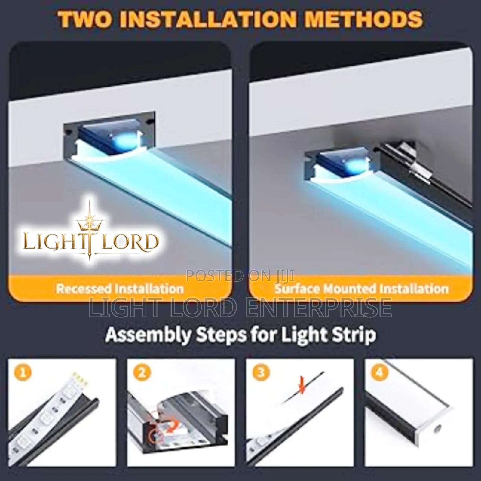(000) Mounted Aluminum Profile Channel