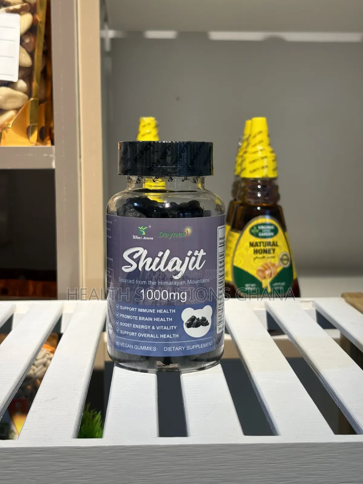 Shilajit Gummies for Energy, Stamina Vitality Support