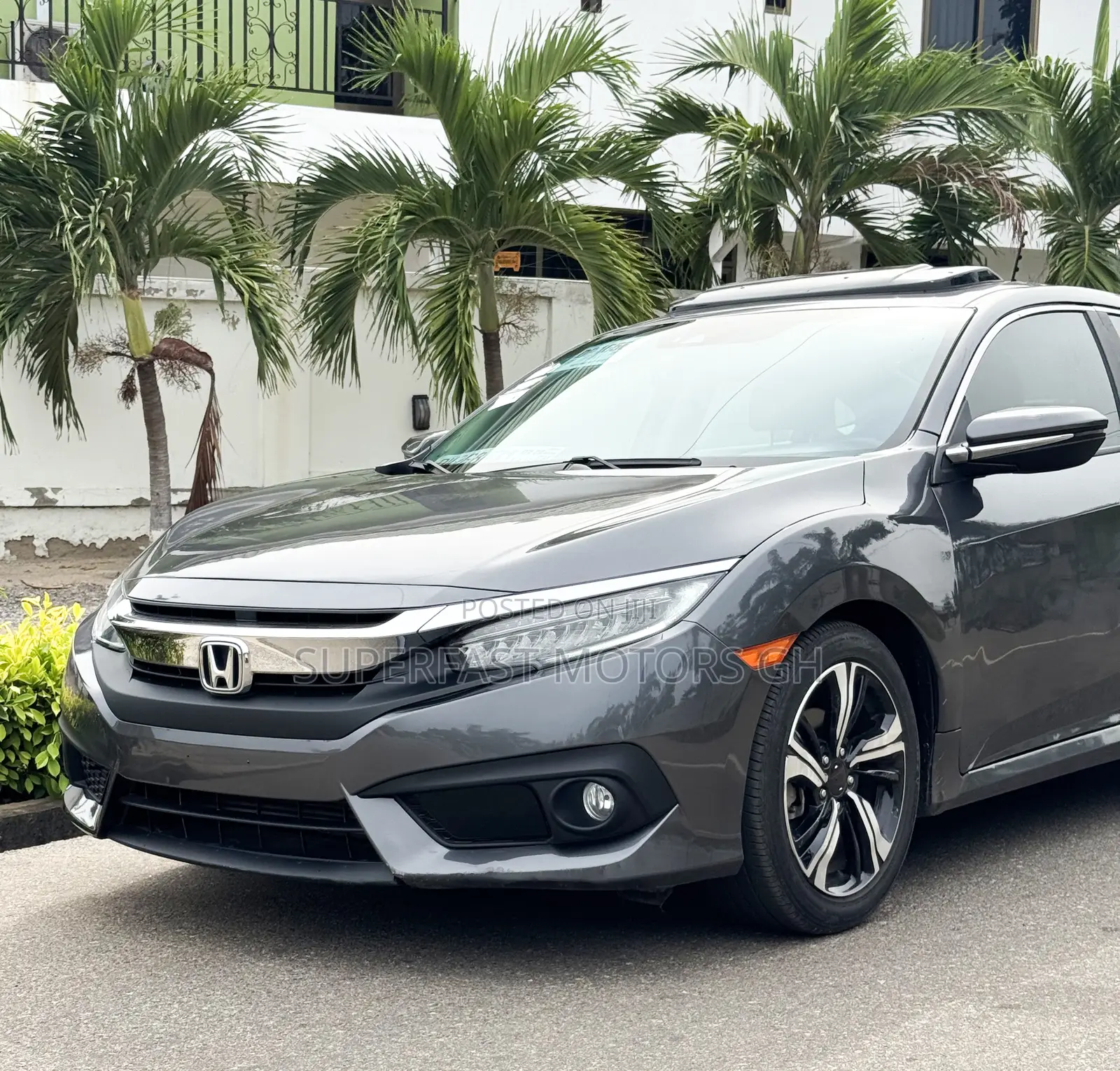Honda Civic Touring 4dr Sedan (1.5L 4cyl) 2016 Black