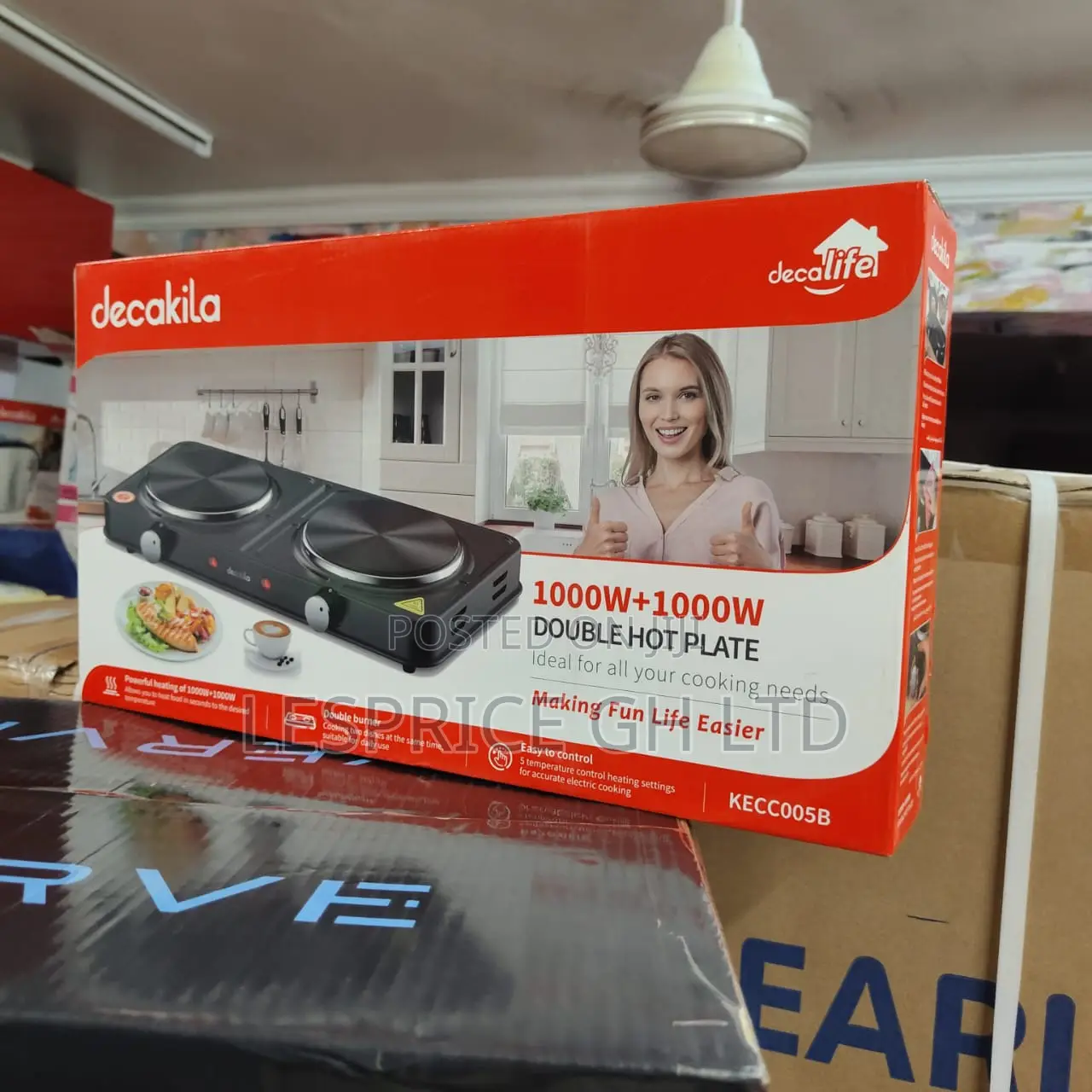 Hugely Discounted Original 2000w Electric Hot Plate From Decakila