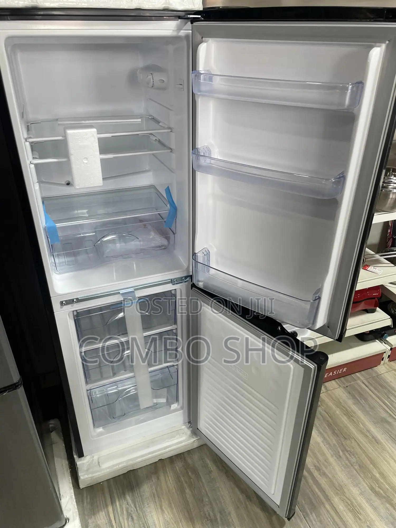 Nasco 147l Double Door Fridge