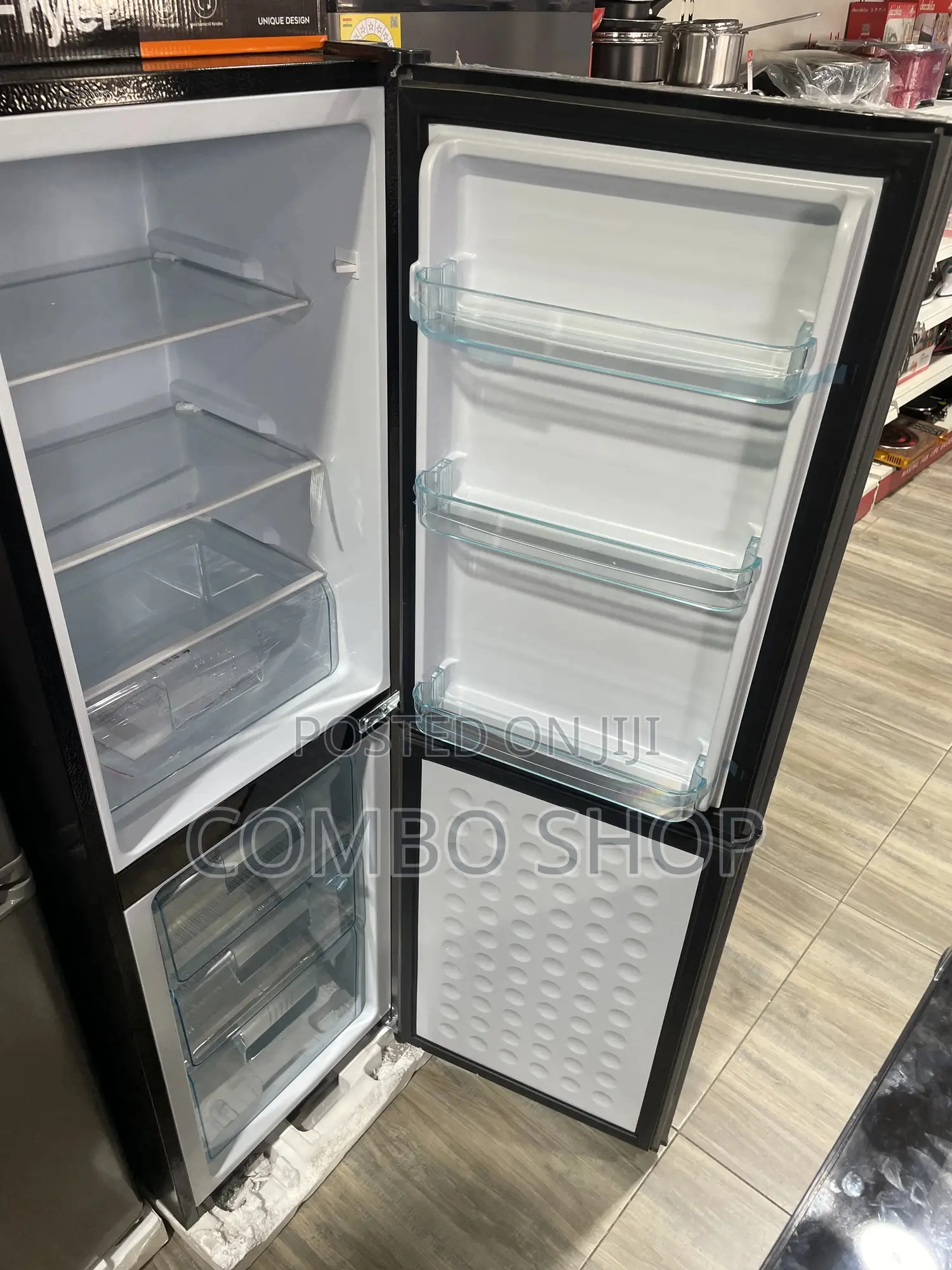 Nasco 158l Double Door Fridge