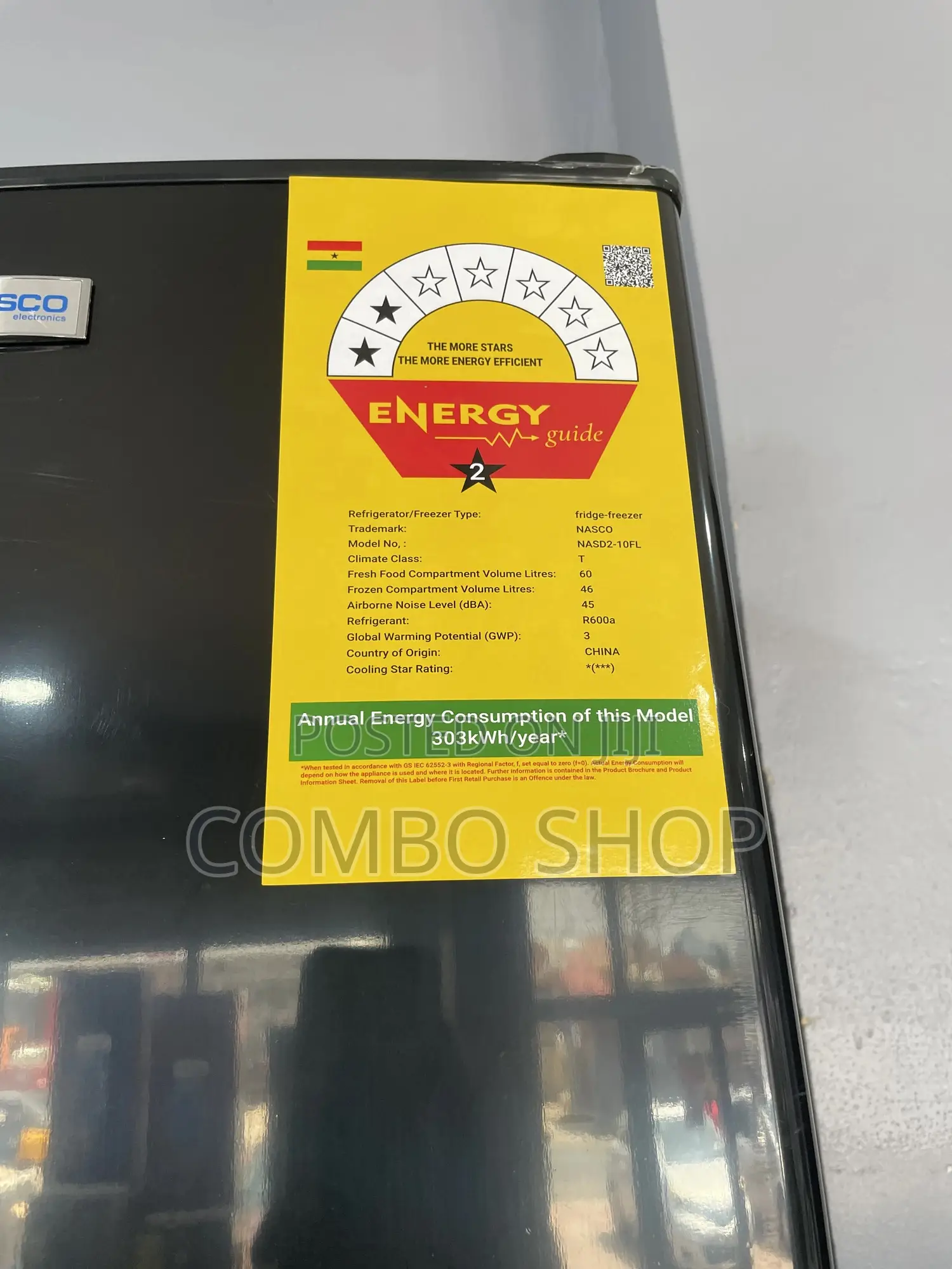 Nasco 106l Fridge