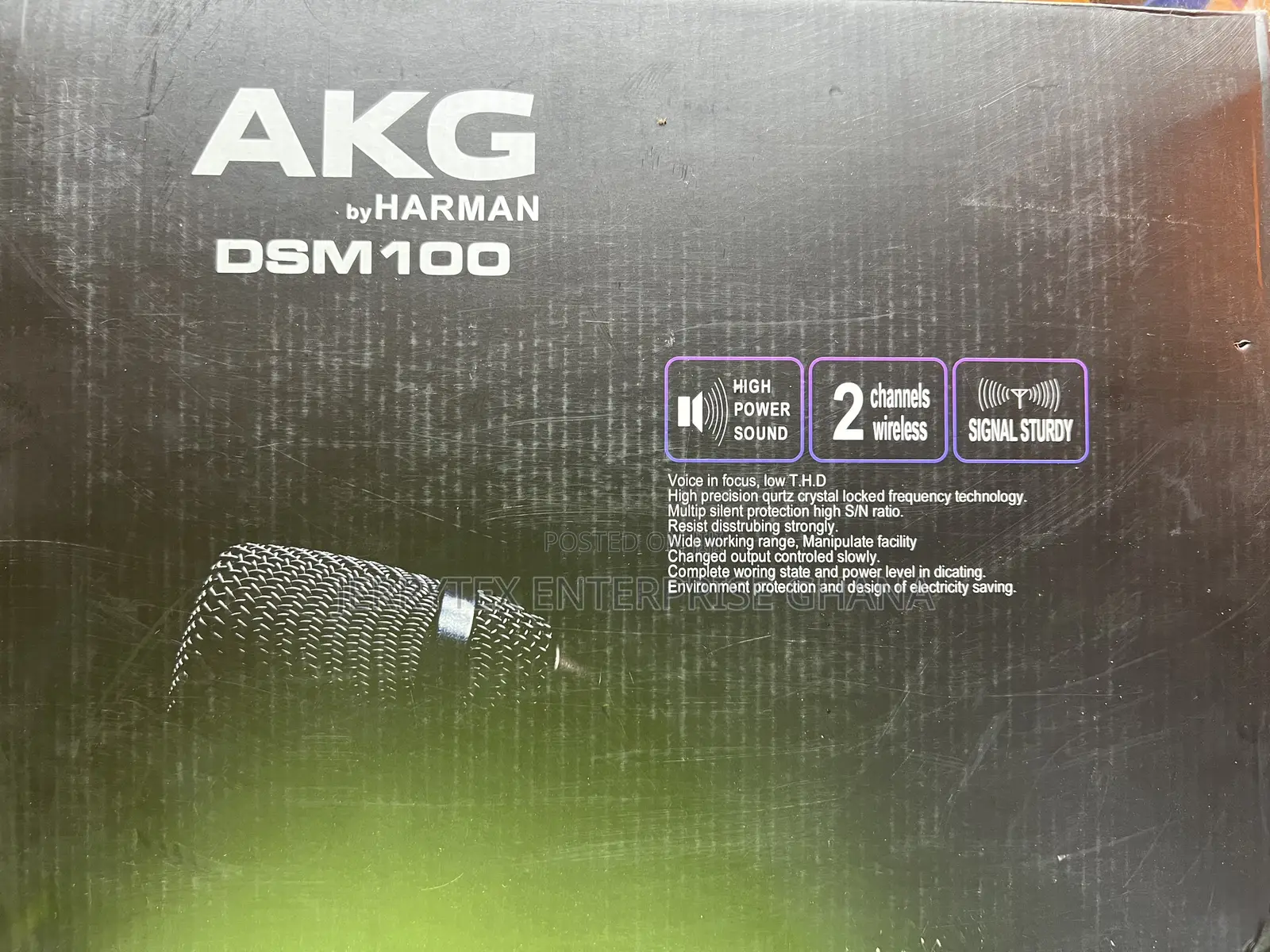 Akg Dsm100 Dual Wireless Microphone