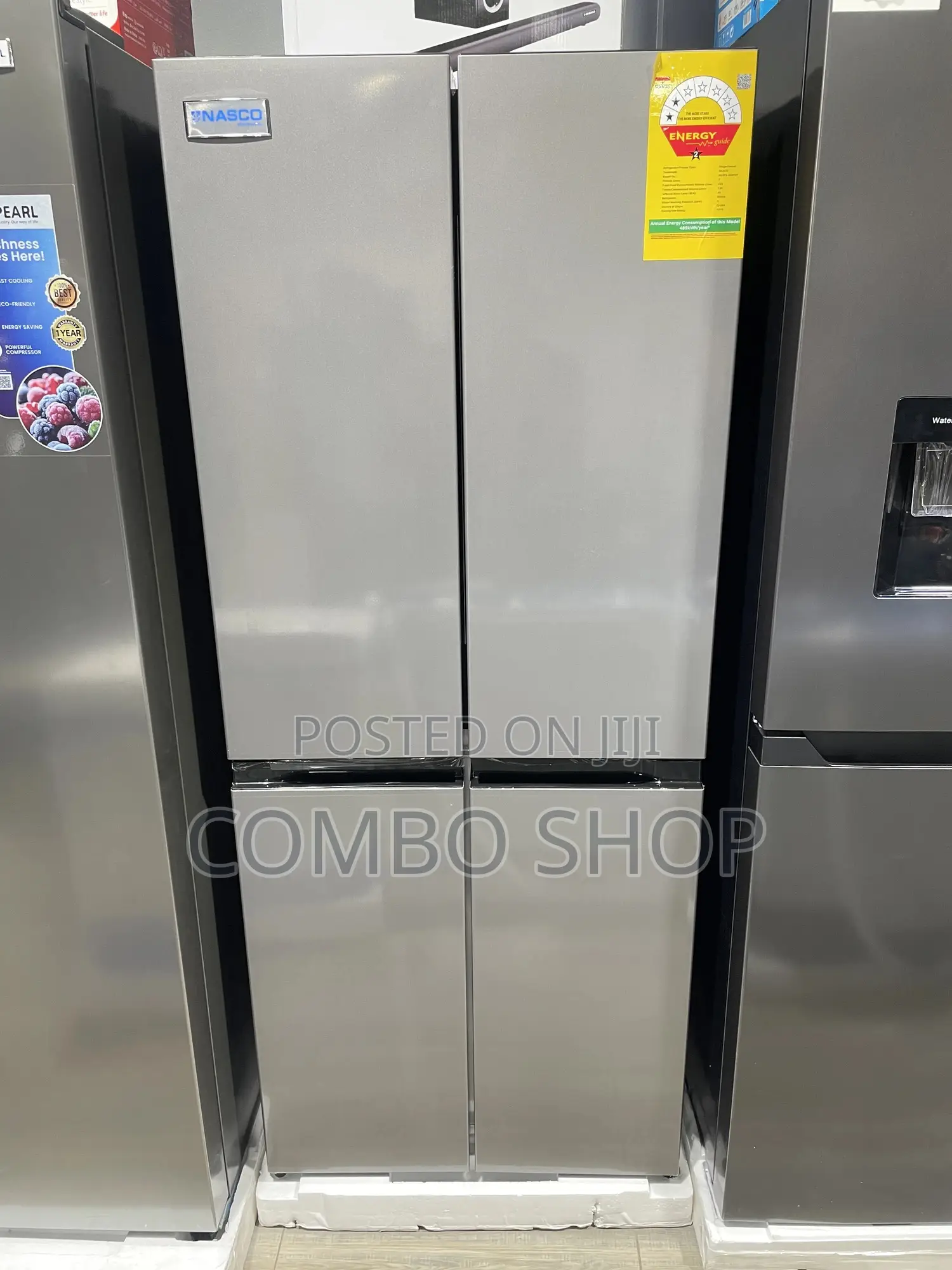 Nasco 400l French Door Fridge