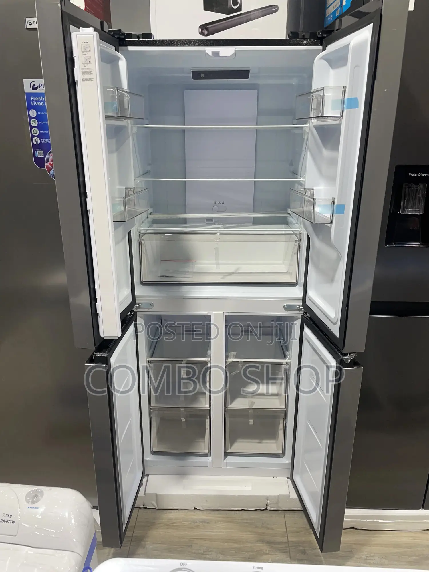 Nasco 400l French Door Fridge