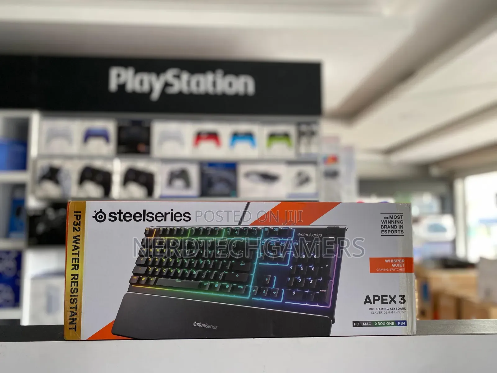 Steelseries Apex 3 RGB Gaming Keyboard
