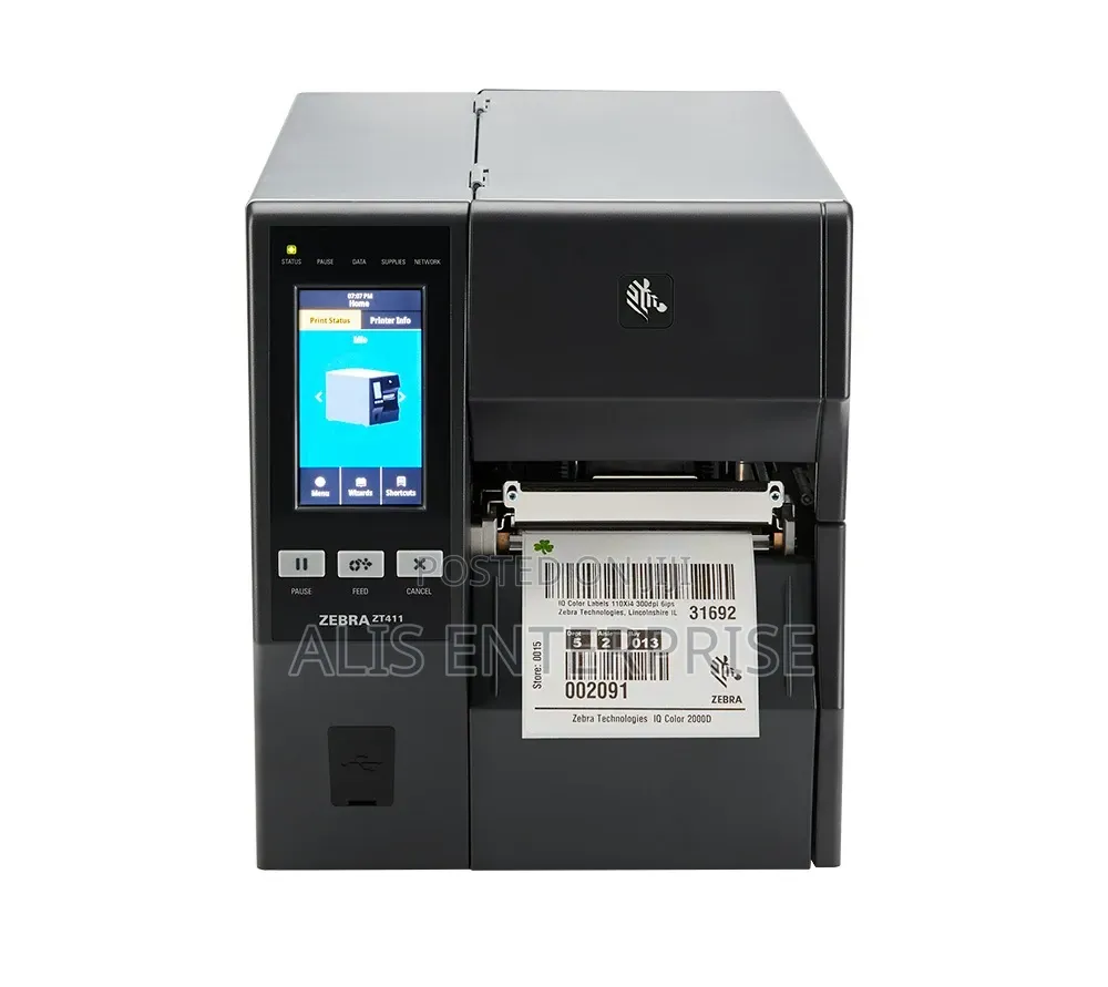 Zebra Zt411-Barcode Label Printer 8 Dots/Mm Usb *2 Bluetooth Ethernet