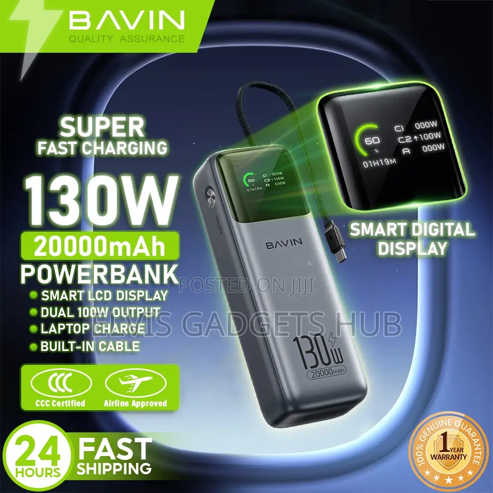 Bavin Pc1233s 20000mah Power Bank