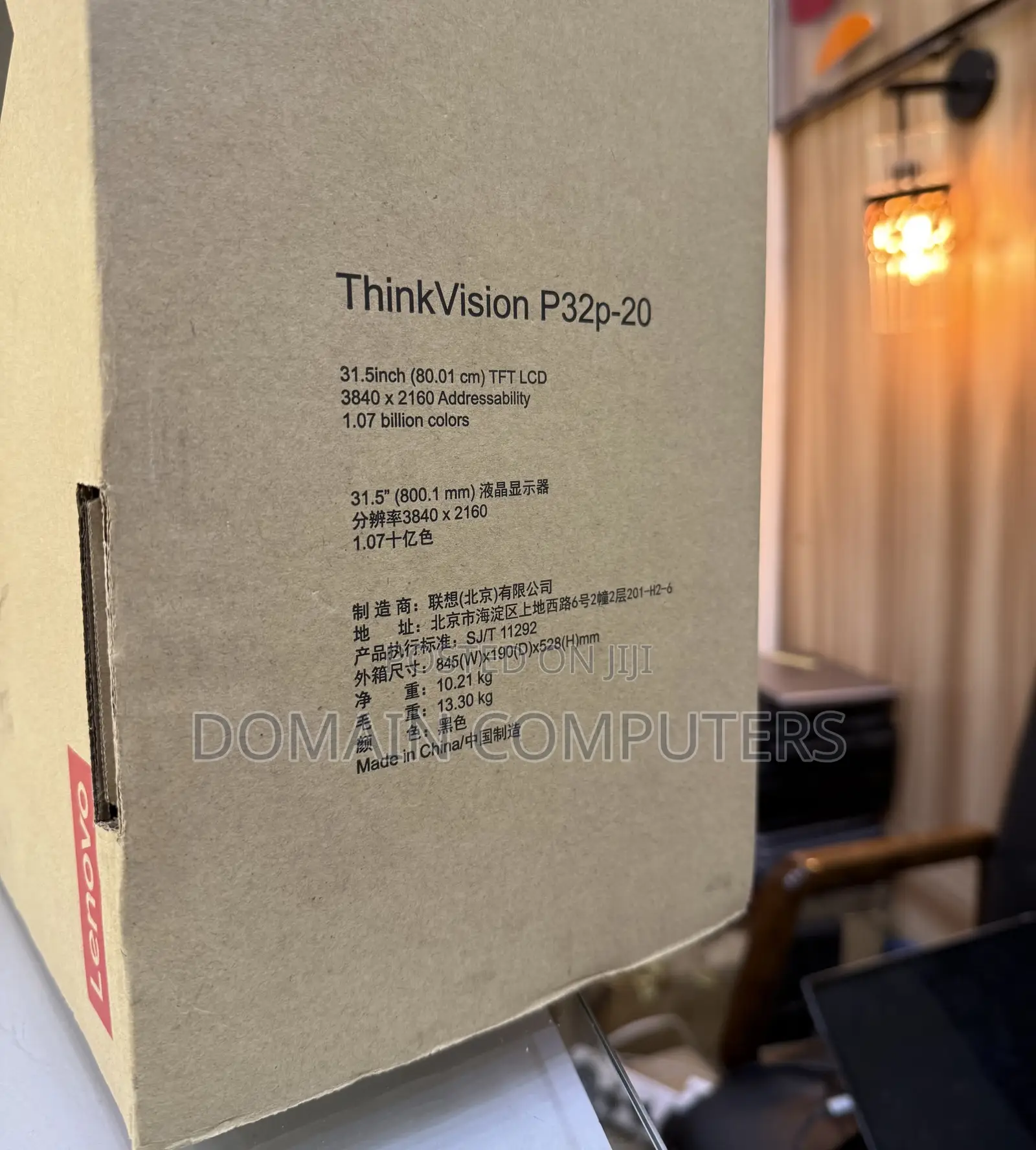 Lenovo Thinkvision P32p-20 Ultra Hd Monitor