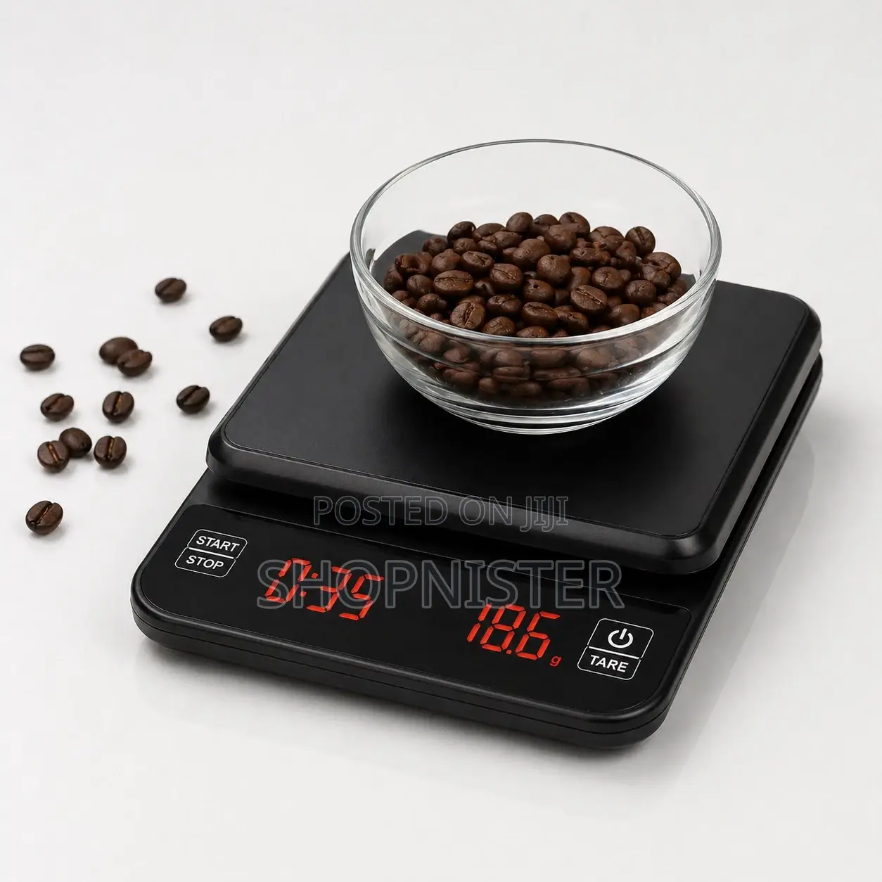 High Precision Digital Coffee Scale | 0.1g Accuracy | Led
