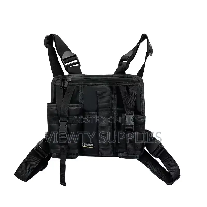 Tactical Chest Rig Bag Vlogging Streetwear Vest Chest Pack Bag