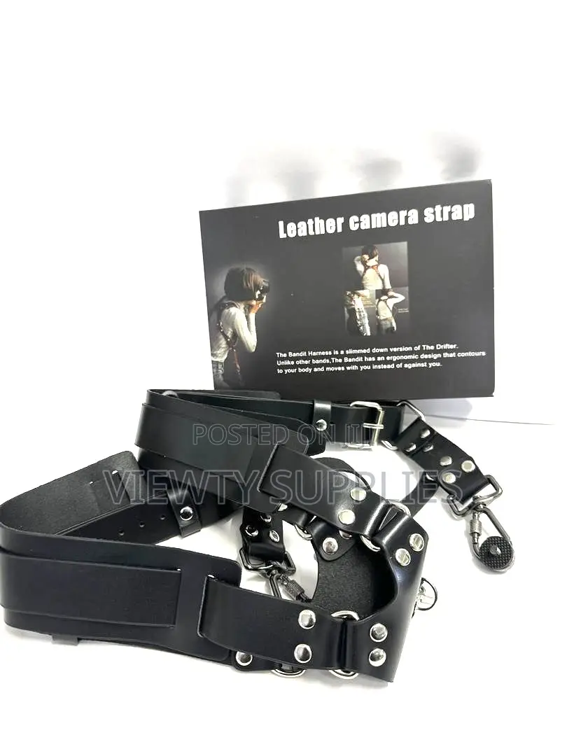 Luxury Camera Double Shoulder Quick Release Strap for DSLR Camera