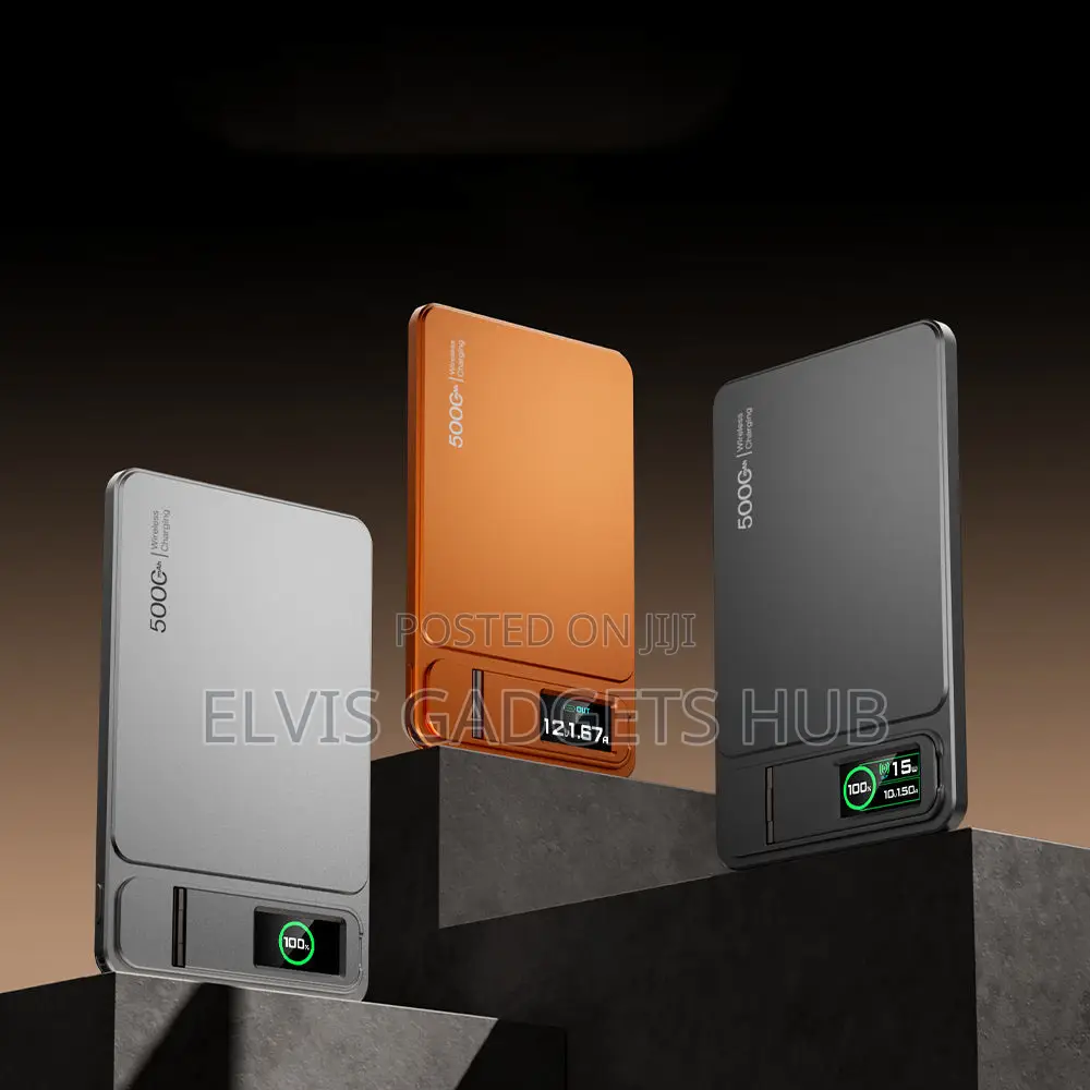 3 in 1 Ultra-Thin Wireless Magsafe Power Bank
