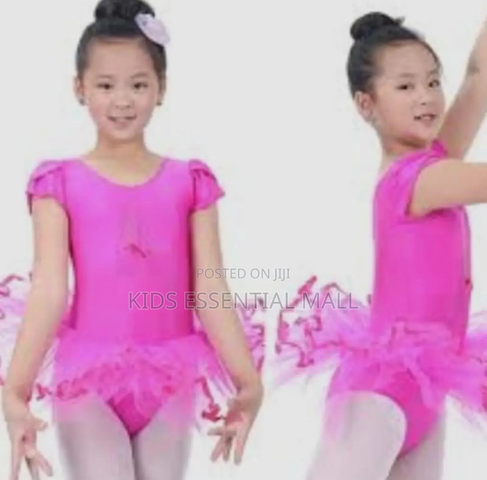Fucail Pink Ballet Dress for Ages 2 to 12 Years