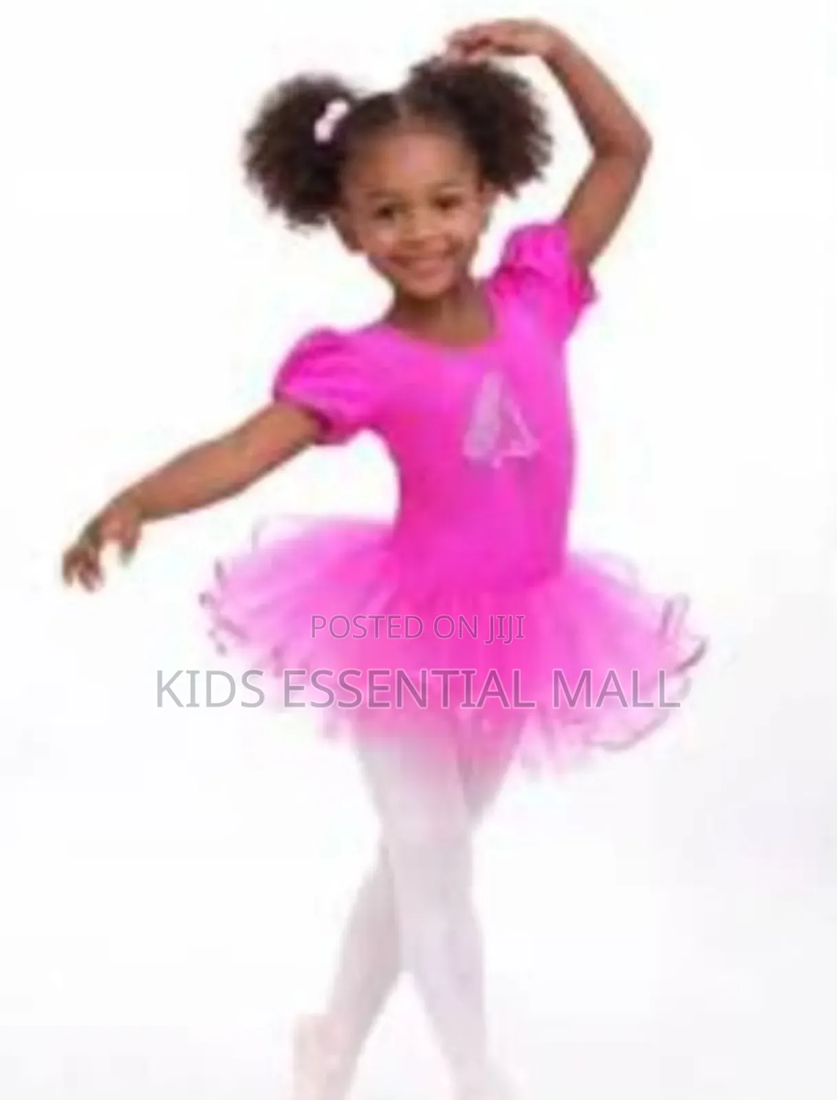 Fucail Pink Ballet Dress for Ages 2 to 12 Years