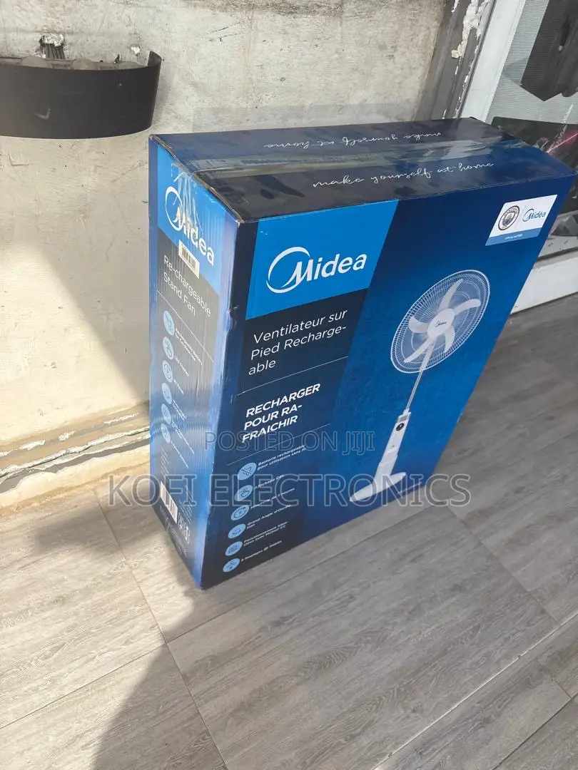 Smart Cooling Solution for Every Home With Midea Rechargeable Fan