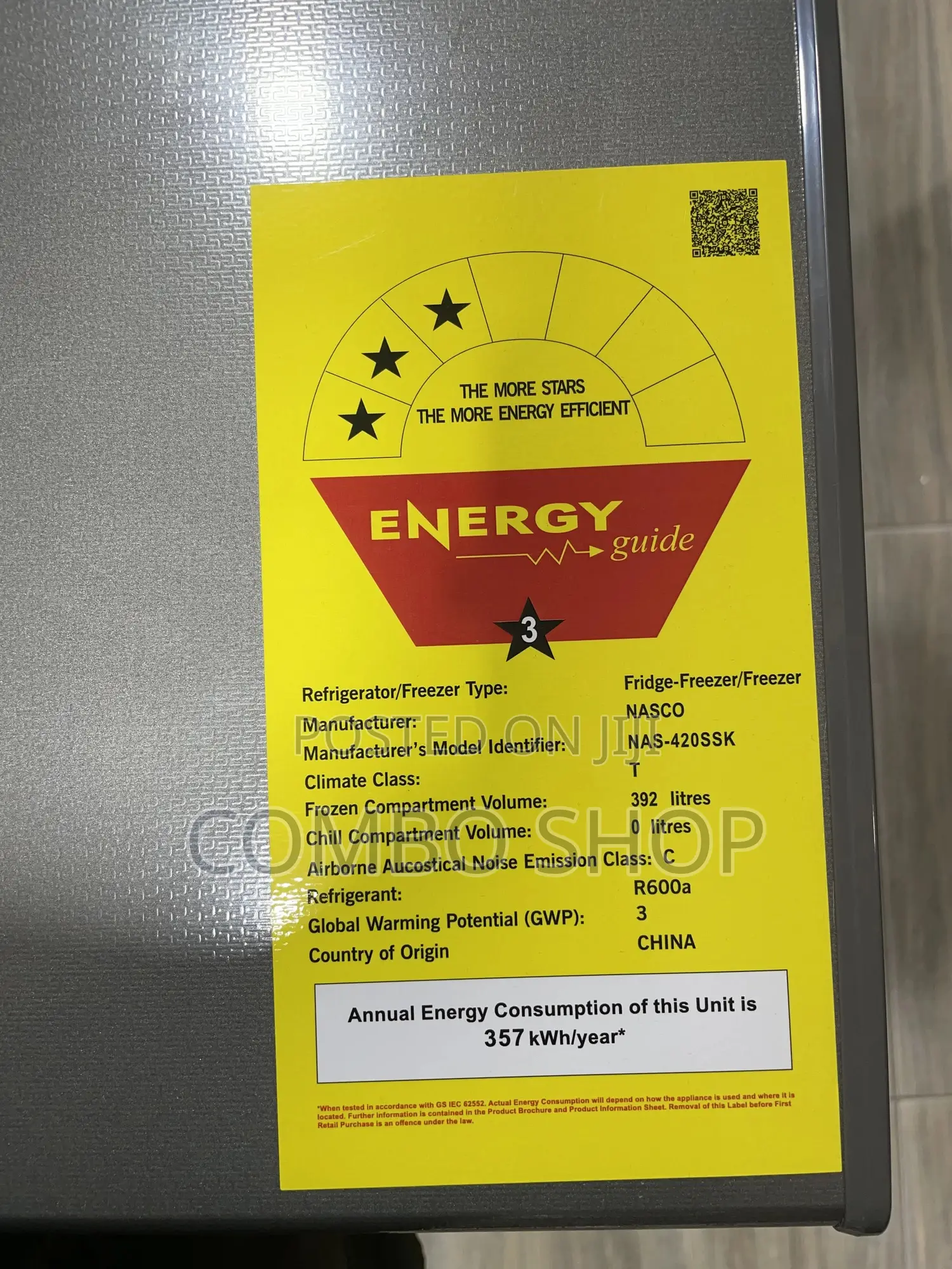 Nasco 392l Chest Freezer