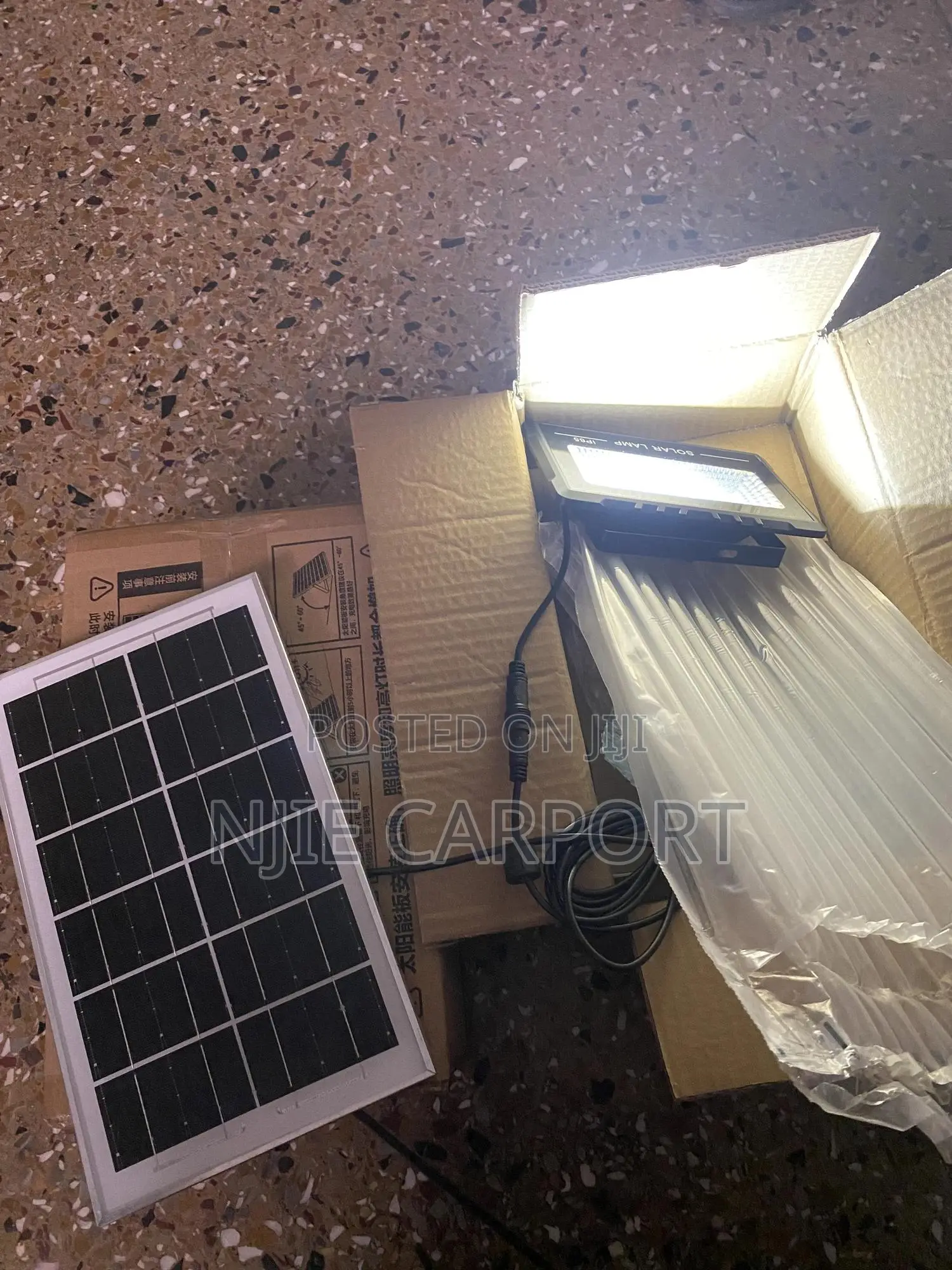 Solar Light With Panels