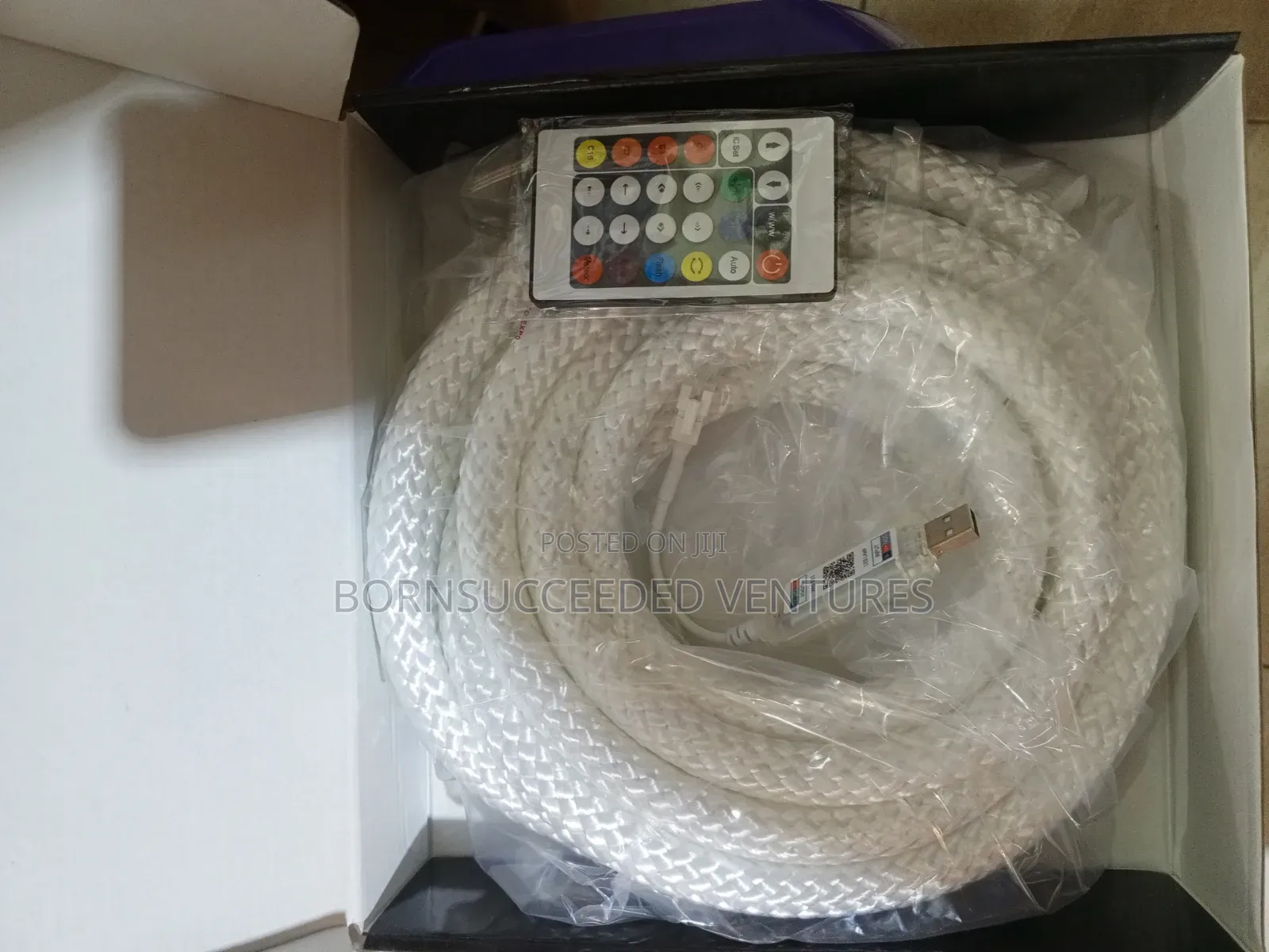 RGB Led String 360° Tube Digital 5m Usb 5v Ip65