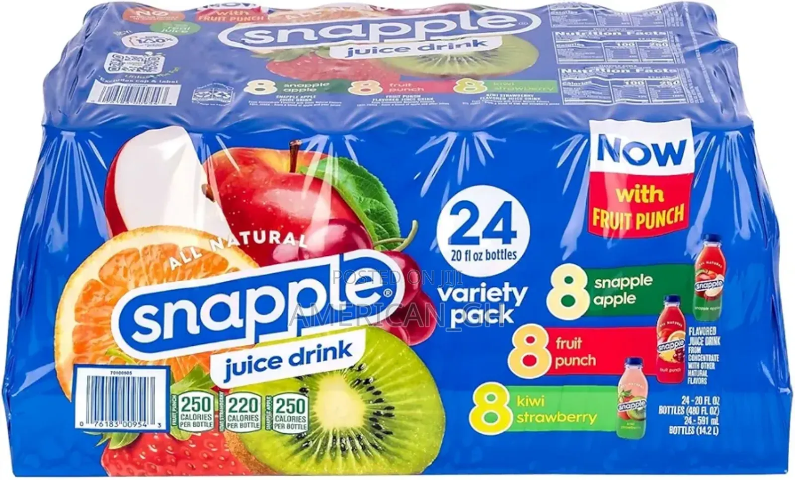 Snapple Juice Drink, 24 Variety Pack