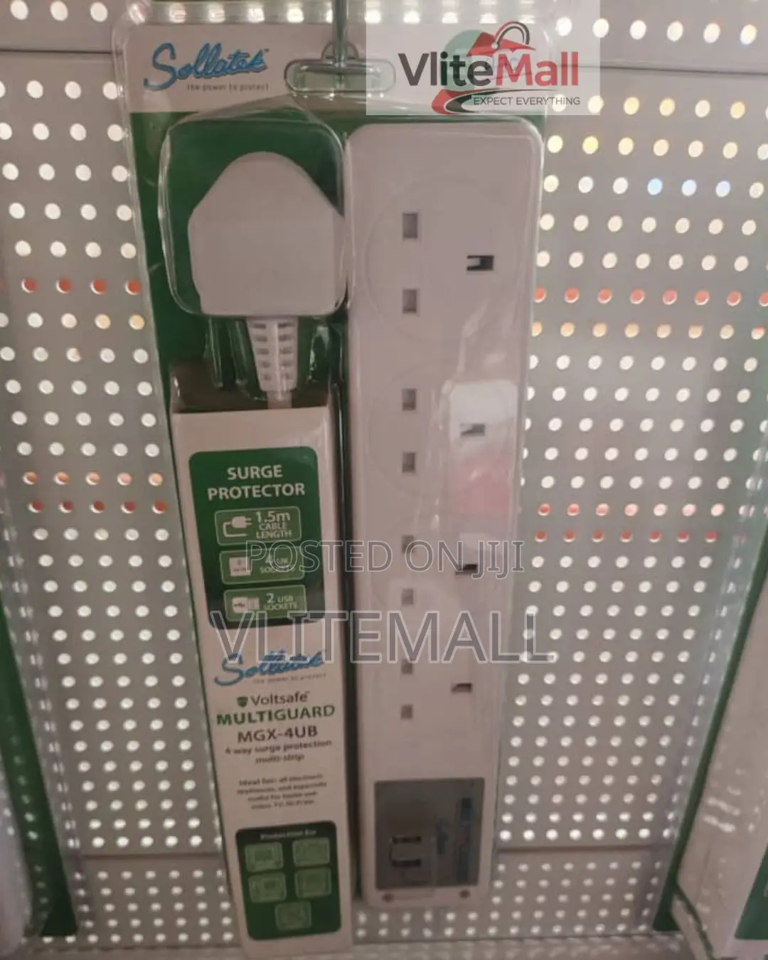 White Sollatek Voltsafe Mgx-4ub 4-way