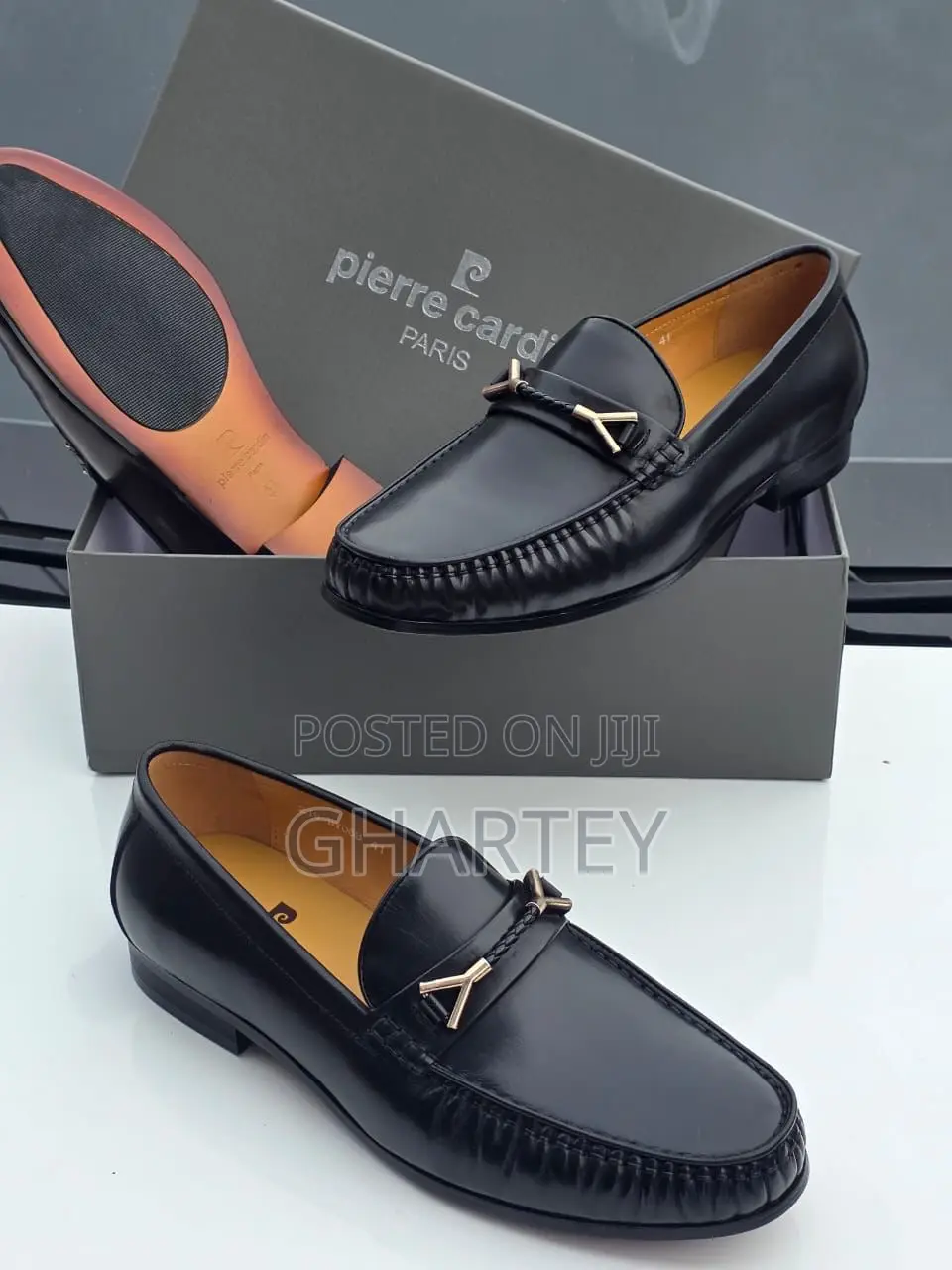 Pierre Cardin Paris High Quality Men’S Leather Executive Shoes