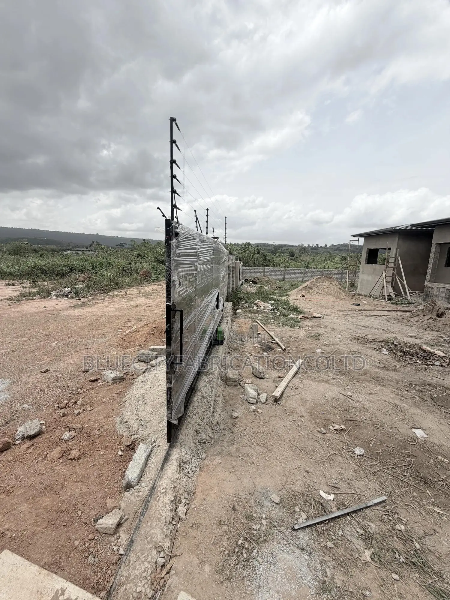 Galvanized Gate