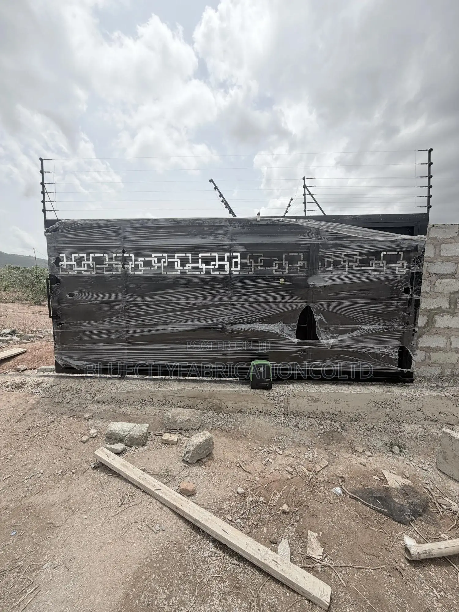 Galvanized Gate